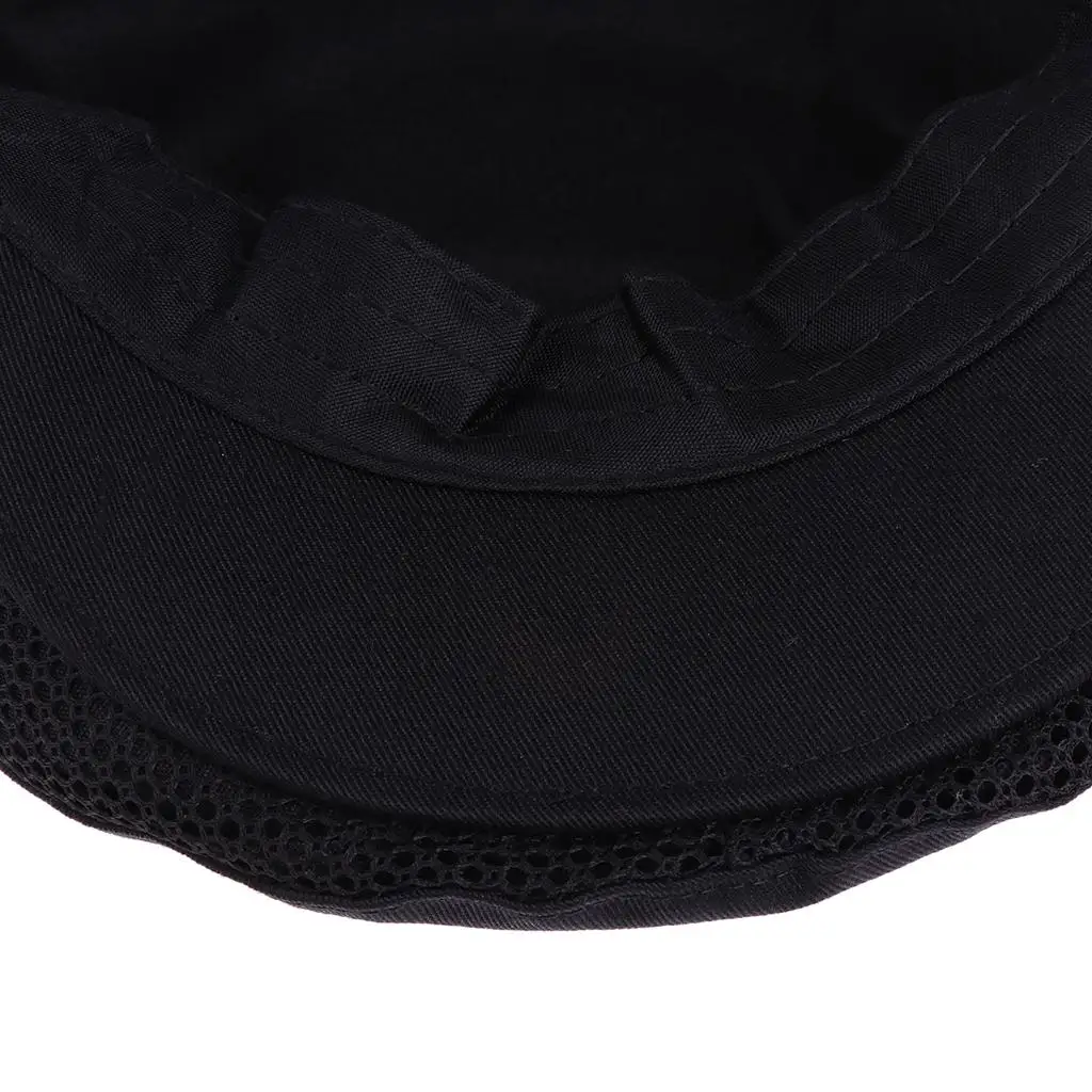 Unisex Cotton Bakery Hat Adjustable Chef Cap Kitchen Man Cap Comfortable Cook Hat for Food Industry