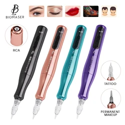 Wireless P90 Pro Tattoo Machine Rotary Tattoo Pen Original German Motor Power Battery 2400mAh Fast Charge Stroke 3.5mm