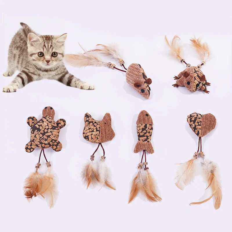 

Cat Toy Catnip Mat Interactive Self Play Catnip Feather Teaser Chew Resistant Teeth Cleaning Fun Engaging Exciting Pet Toy Cats