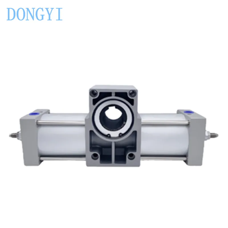 Pneumatic Rotary Cylinder Rack Pinion Swing Cylinde QGK QGK63 90° 180° 360° QGK63X90°-S QGK63X180°-S QGK63X360°-S