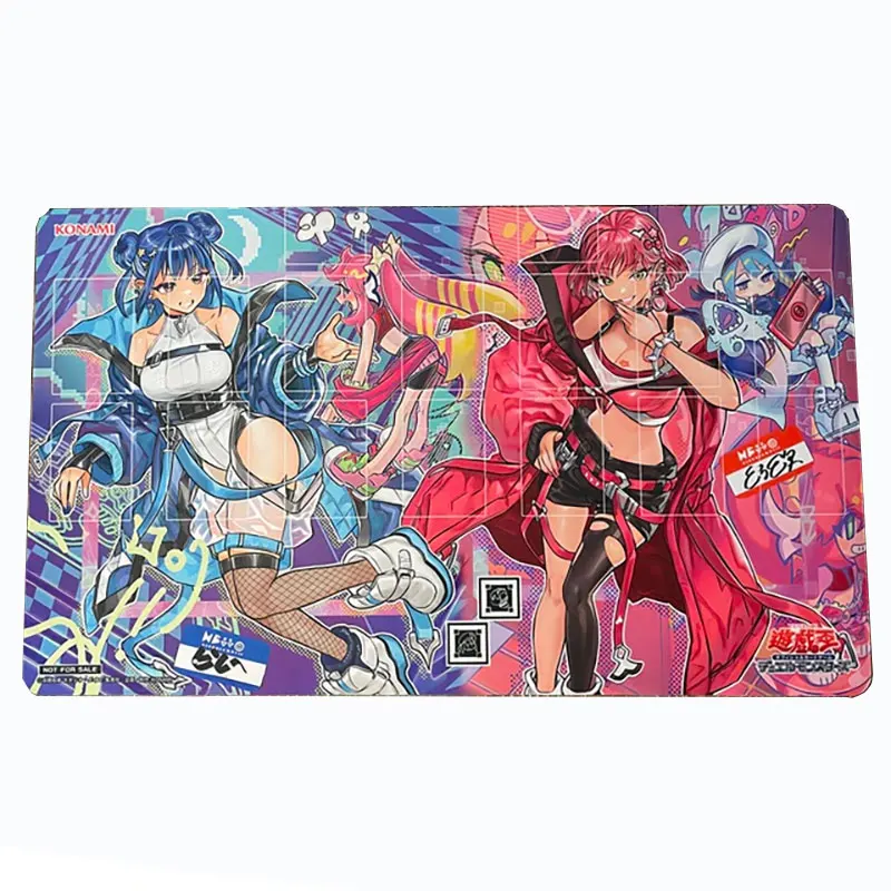 Yu-Gi-Oh Playmat Evil Twin Ki-sikil Card Pad Playmat YGO Mat MTG KMC TCG YuGiOh Mat 60X35cm