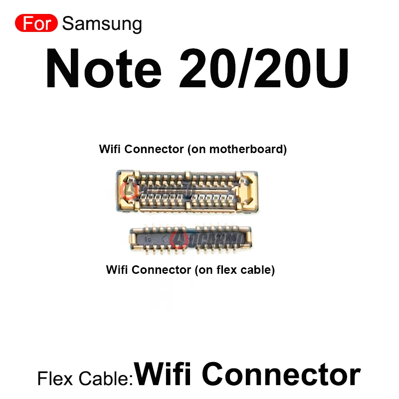 Wifi Signal Antenna Connector Motherboard FPC Plug Main Board Flex Cable Connector For Samsung Galaxy Note 20 Ultra 20u