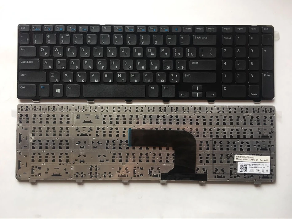 

Russian Laptop Keyboard for DELL 17R 3721 3737 17R-5721 N3721 N5721 5721 5737 5357 M731R 5735 V119725BS1 RU Layout