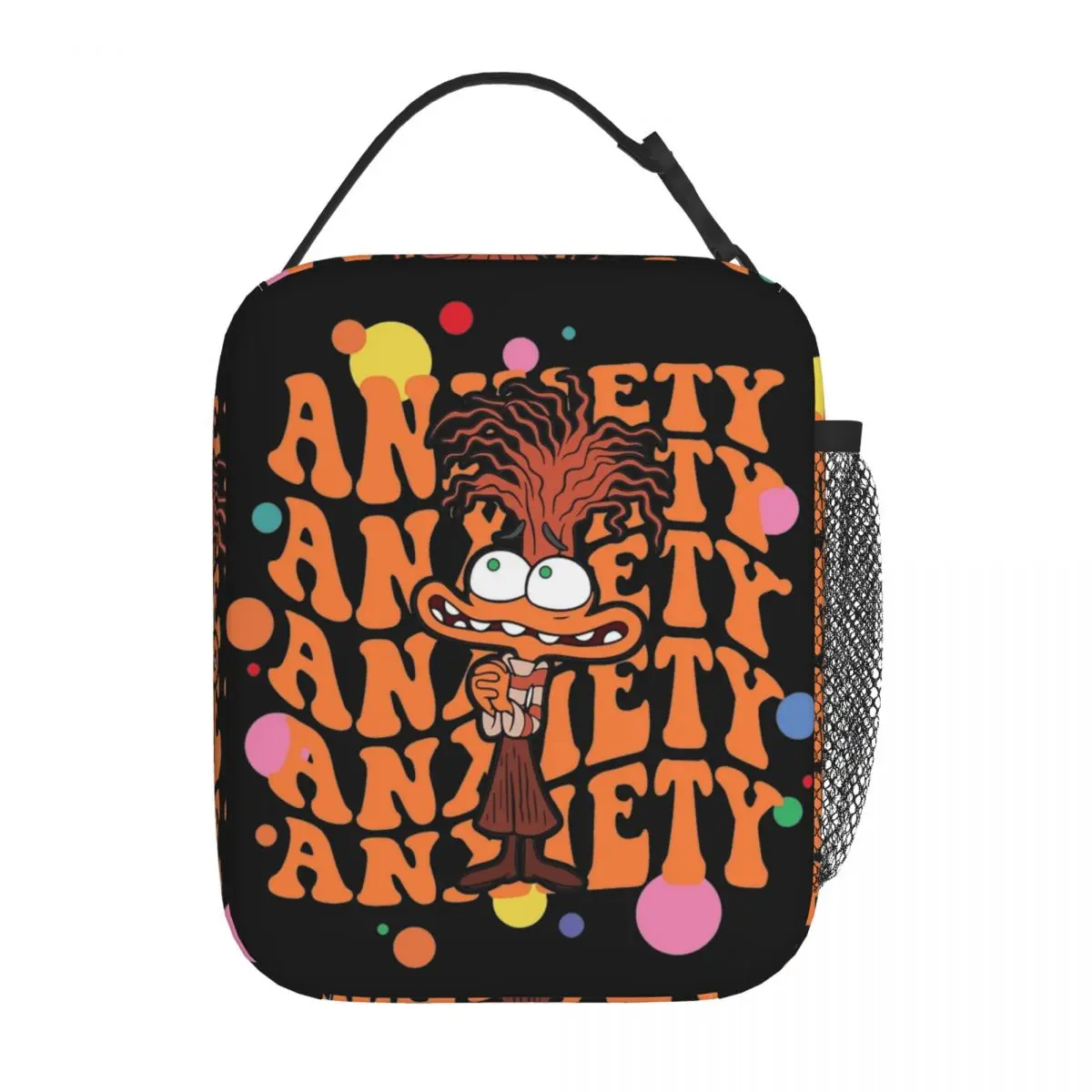 Anxiety Insides Outs Emotions Insulated Lunch Bag Cooler Lunch Container Large Tote Lunch Box Girl Boy Beach Travel