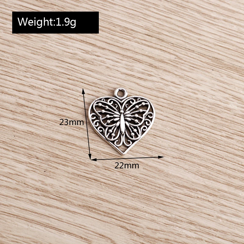 Tusember 20 Stück Legierungs-Anhänger in Form von Eule, Bär, Elefant und Pferd für Schmuck, Halsketten, DIY-Armbänder, Ohrringe, Zubehör und Bastelarbeiten – Detail 15
