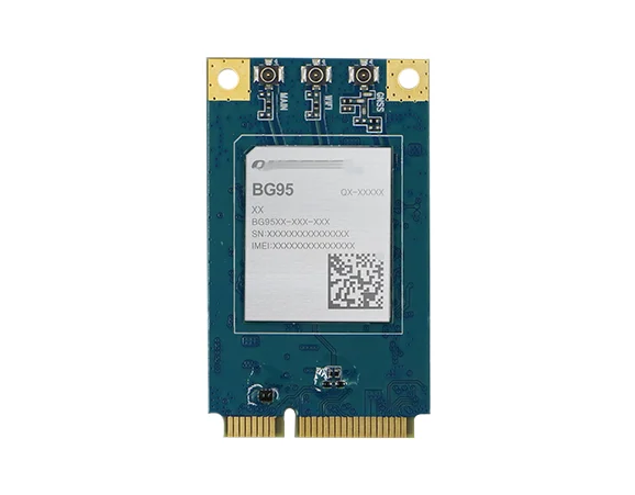 LTE Cat M1/NB1/EGPRS modules BG96 Mini PCIe BG96MA-MINIPCIE Multi-band 4G LPWA module BG95-M3 MINIPCIE for smart metering view 5