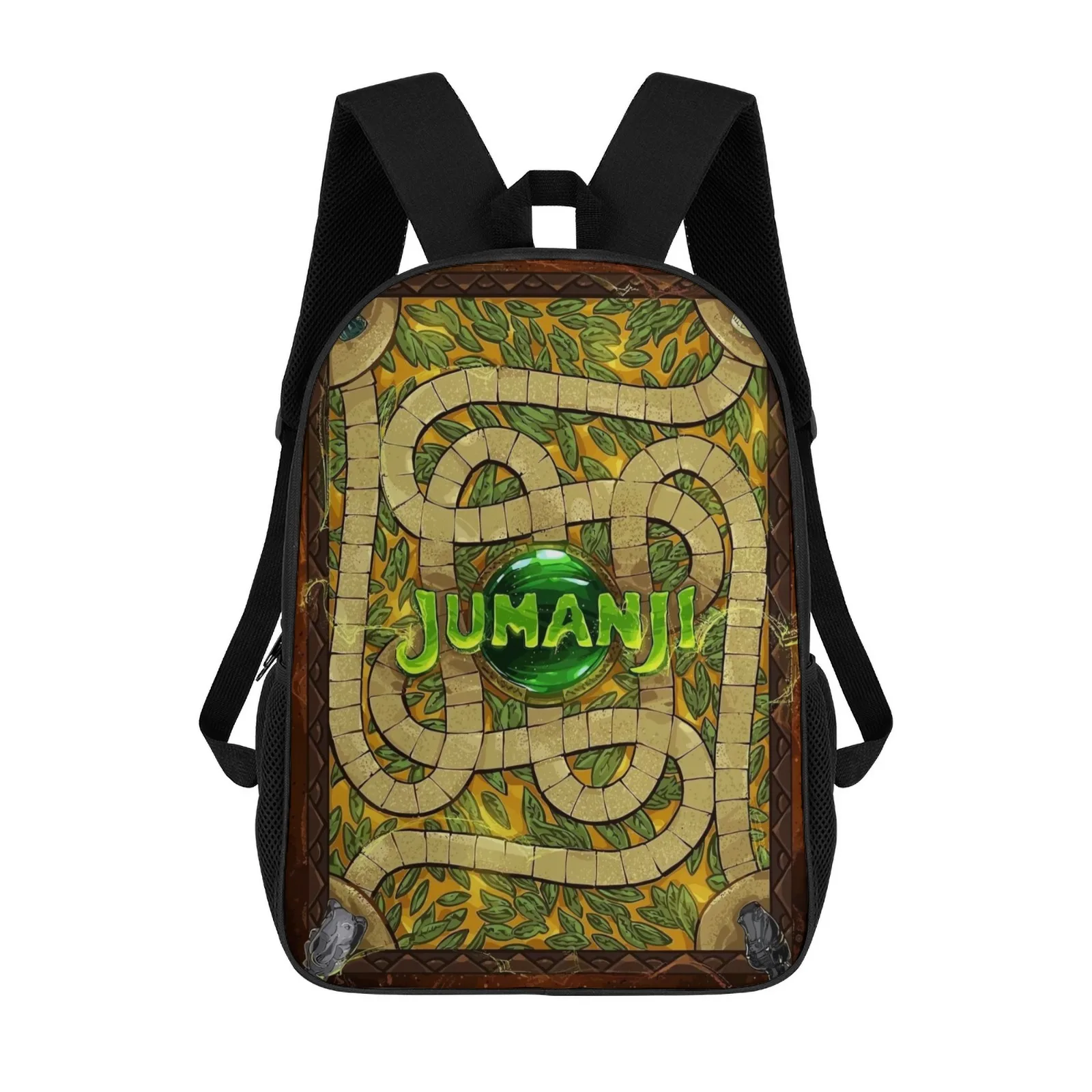 

Школьная сумка с принтом Jumanji Mochilas De Hombre, 17 дюймов, школьные рюкзаки, 17-дюймовый школьный рюкзак, сумка