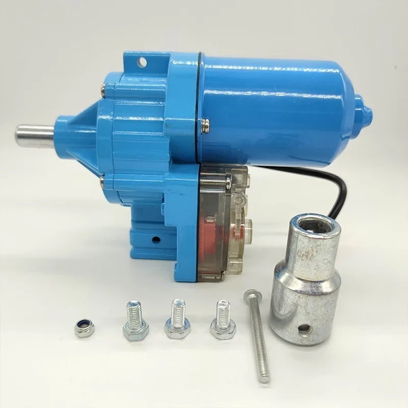 Greenhouse Electric Film Winder Motor Korean‑Style Side Top Rolling‑Up Machine Heavy‑Duty Agricultural Greenhouse Vent Parts