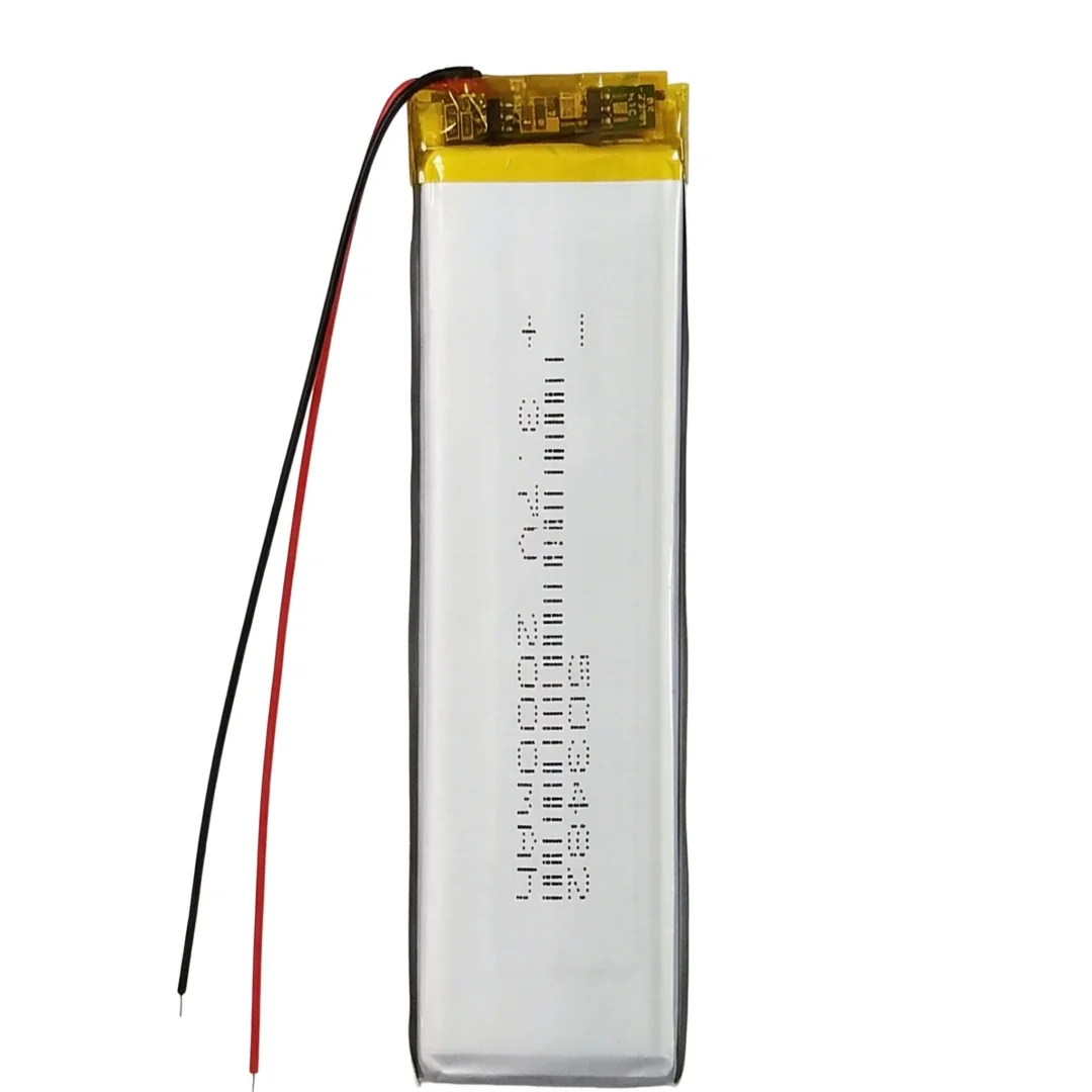 503482 3.7V 1500mAh Li-Po Battery Compatible with 053480 443588 503080 103482 for Eye Mask Bluetooth Speaker
