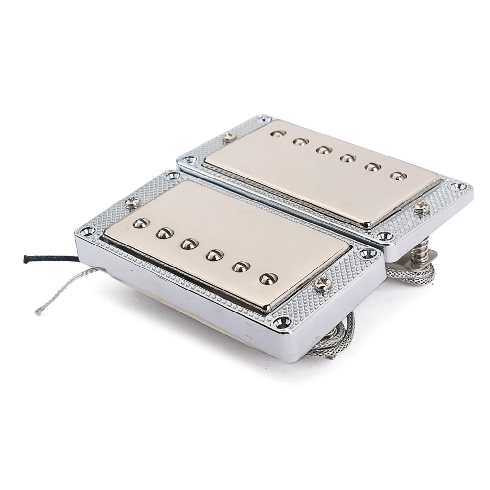 

2 PCS/ Pickup Exquisite Appearance Guitar Pickups Humbucker Neck Kit and Bridge