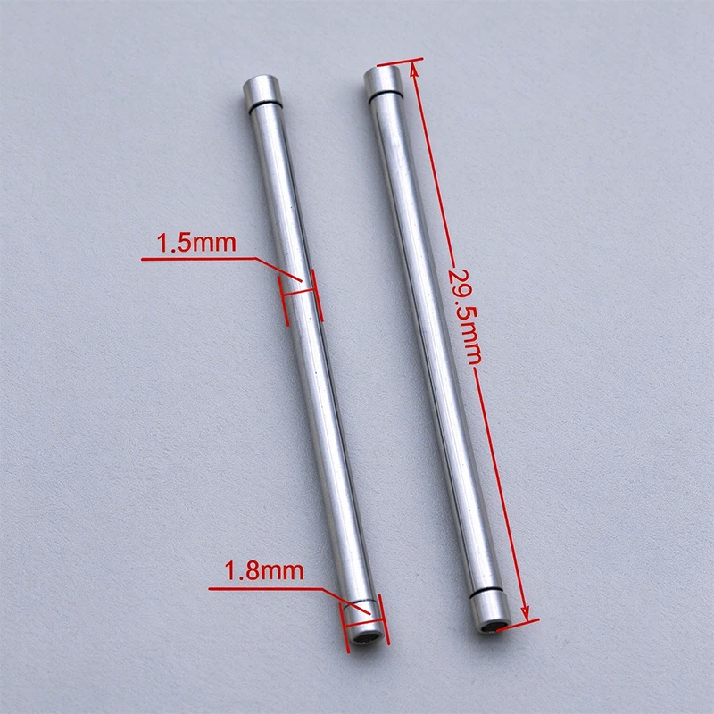 Dia1.8mm Bracelet Screw Pins for Blancpain Fifty Fathoms Series Stainless Steel Bracelet Screw Pins Watch Bracelet Accessories