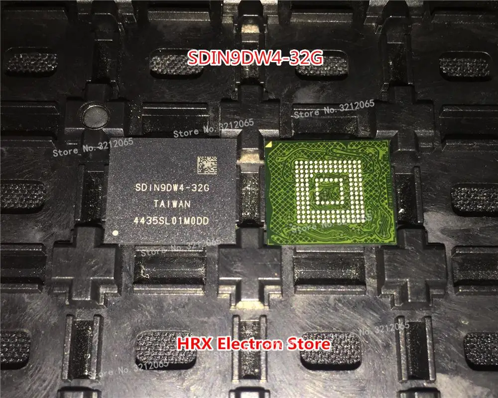 

100% новый оригинальный SDIN9DW4-32G BGA EMMC SDIN9DW4 32G (1-10 шт.)