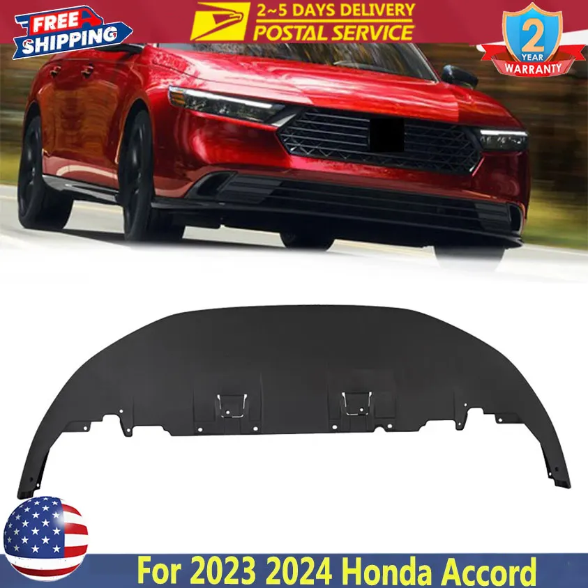 

Car Panel For Honda Accord 2023 2024 Front Bumper Lower Spoiler Valance Car Bumper Guard Air Dam Deflector Valance Under Cover