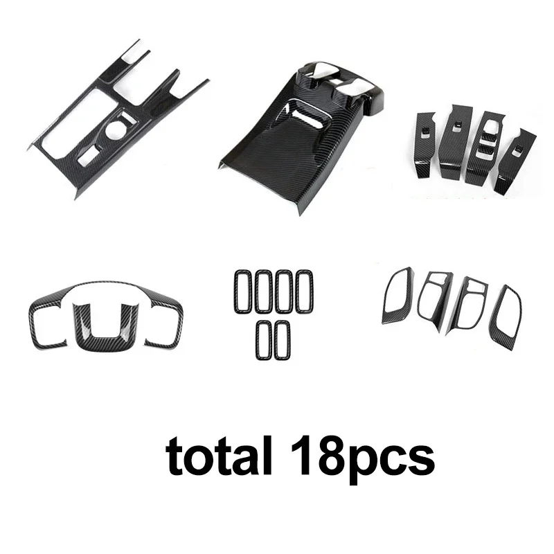 Carbon Pattern for GWM Haval DARGO 2021-2025 Inner Handle Gear Panel Accessories Decorative Bright Strip