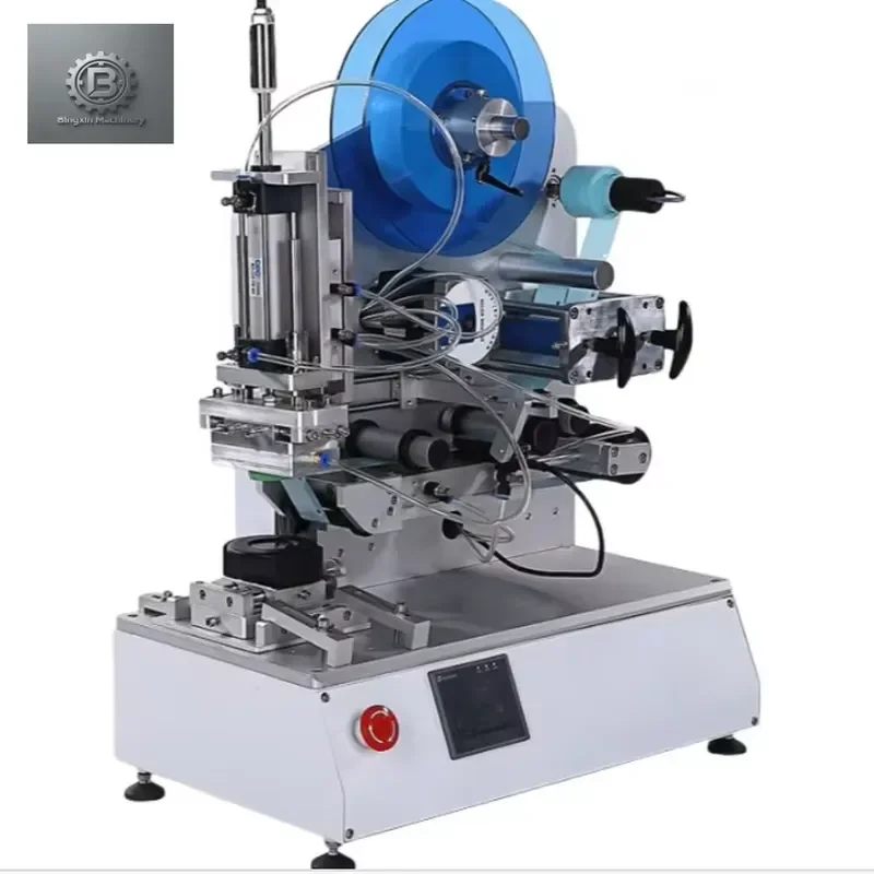 Semi-automatic High Precision Flat Electronic Components Circuit Board USB Flash Drive Labeling Machine