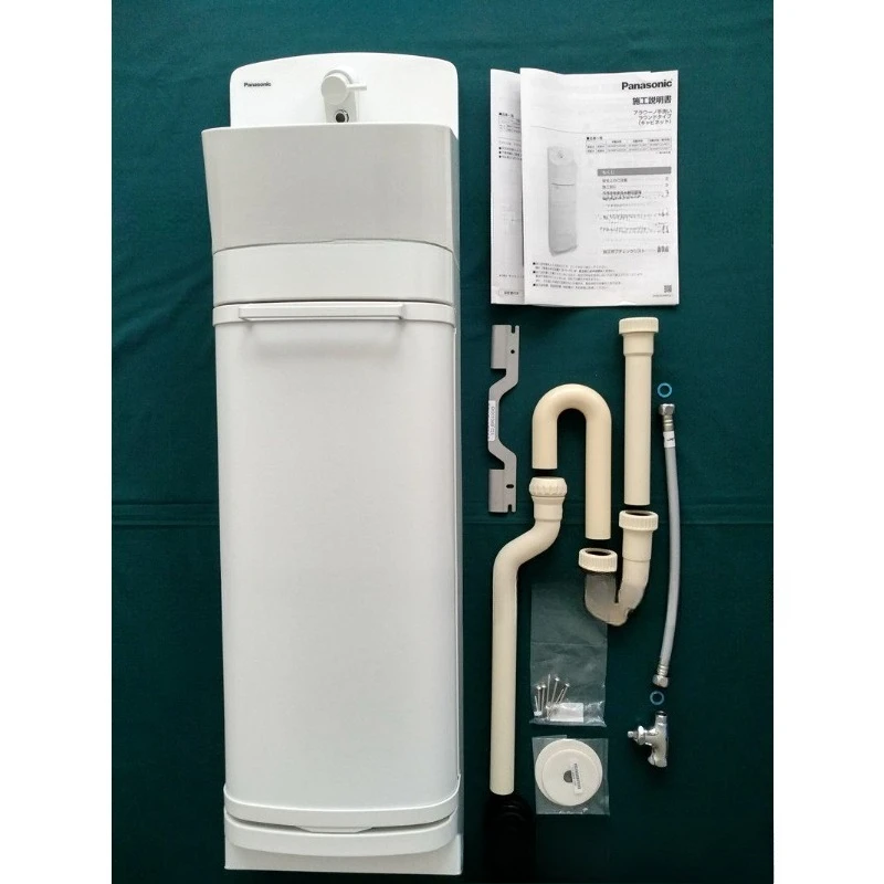 wash basin bathroom cabinet integrated + single cold faucet