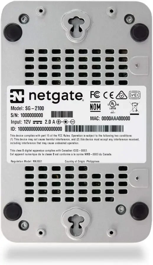 Authentizität garantiert.2100 mitpfSense+ Software – Router, Firewall, VPN mit lebenslangem TAC Lite-UnterstützungUSA