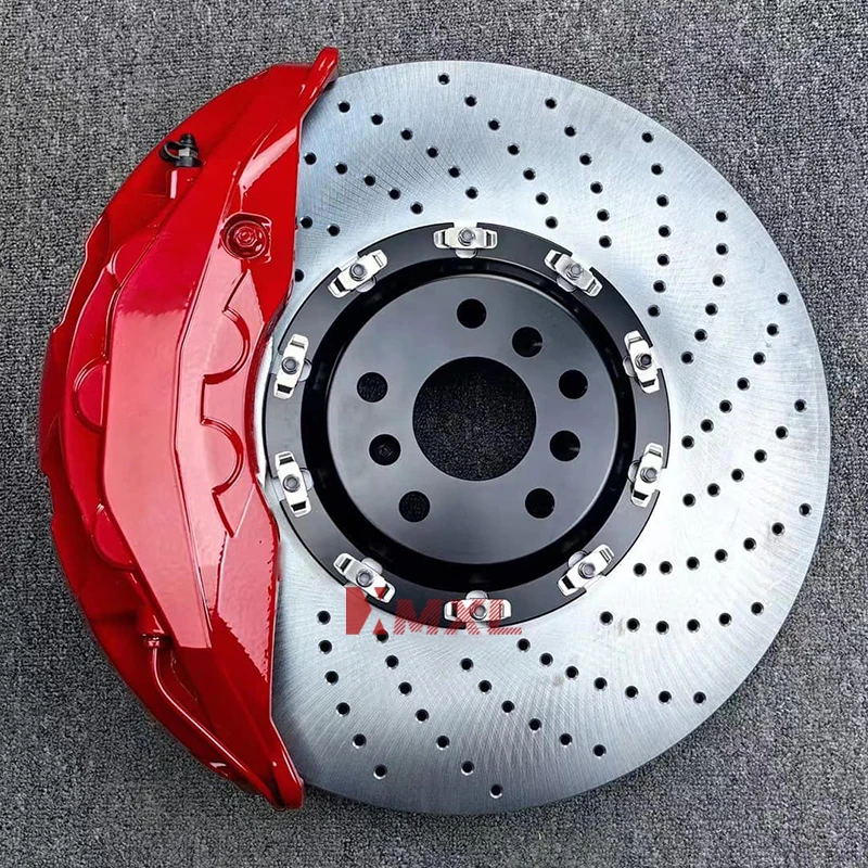 Big Brake Kit Front 6 Piston 670 Brakes Rear 4 Piston 470 Brake Caliper Set 380mm Disc Handbrake