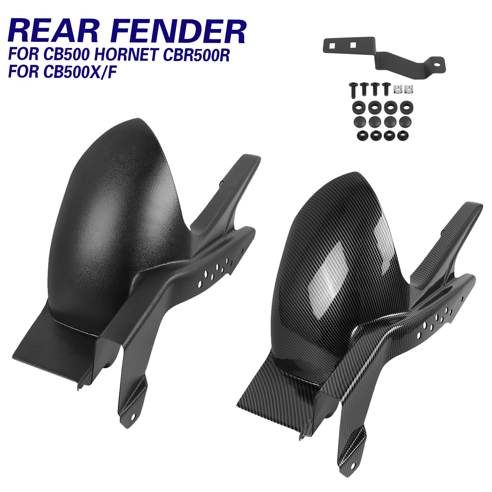 

CB500 Hornet NX400 NX500 2024-2025-UP Rear Fender For HONDA CBR500R CB500X CB500F CB 500X 500F 2022-2025 Mudguard Splash Guard