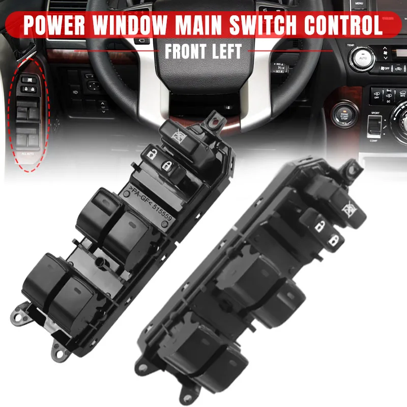 

Переключатель стеклоподъемника с левым рулем и правым рулем для Toyota Land Cruiser 200 Prado Allion Camry Alphard Corolla Venza Lexus 84040-33080 84040-33100