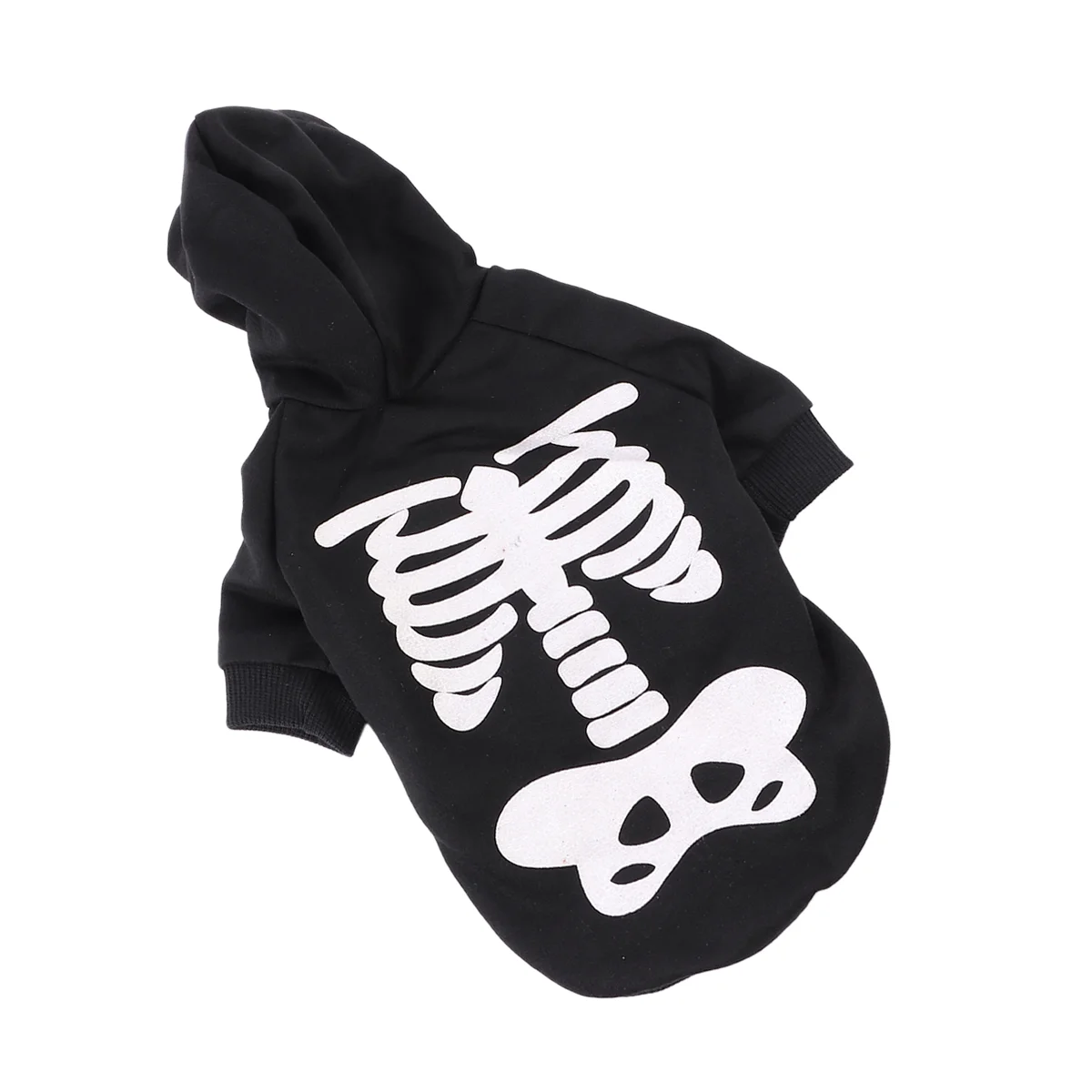 Halloween Pet Costumes Dog Lovely Cosplay Dreses Boys Hoodie Clothes Garment Puppy Skull Pattern