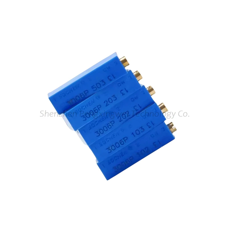 10PCS 3006P 100 ohm ~ 500K ohm Trimmer Potentiometer fdkjgecf Resistor 1K 2K 5K 10K 20K 50K 100K 200K 500K 1M 100R 200R 500R