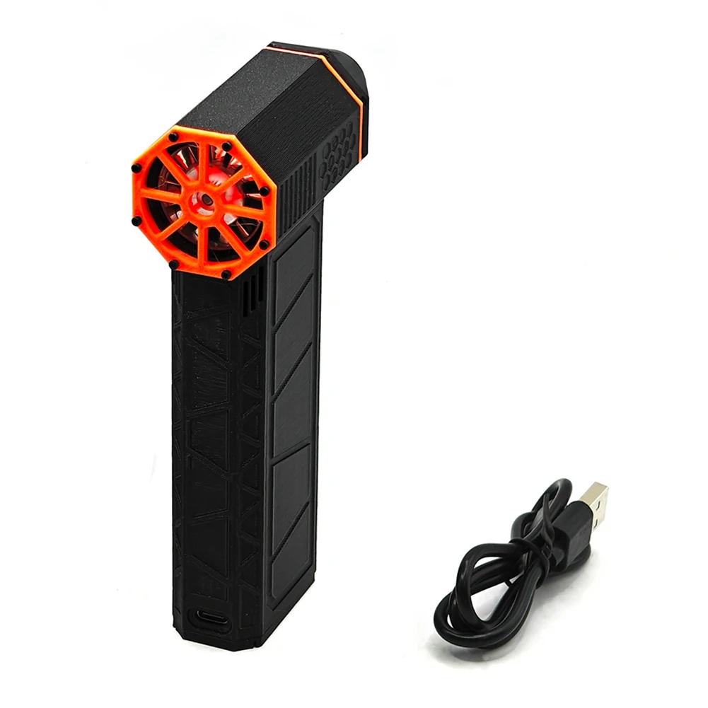 130000RPM Fan Brushless Motor Blower 130,000 RPM Motor Adjustable Speed Built-in 3000mAh Battery Efficient Dusting