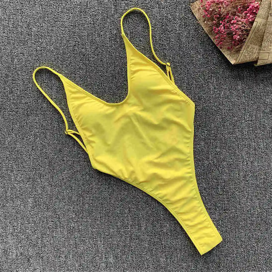 Neuer sexy extrem kurzer String-Mini-Micro-Badeanzug, einteiliger Badeanzug für Damen, Badebekleidung, Badeanzug, Strand-Monokini V1574B – Detail 16