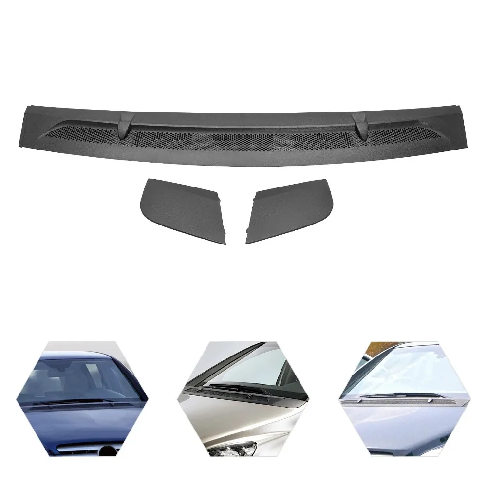 

Набор решеток вентиляционной крышки капота, подходит для Mercedes-Benz W245 B-Class, 3 шт., один комплект 1698360018 1698300375 1698300275