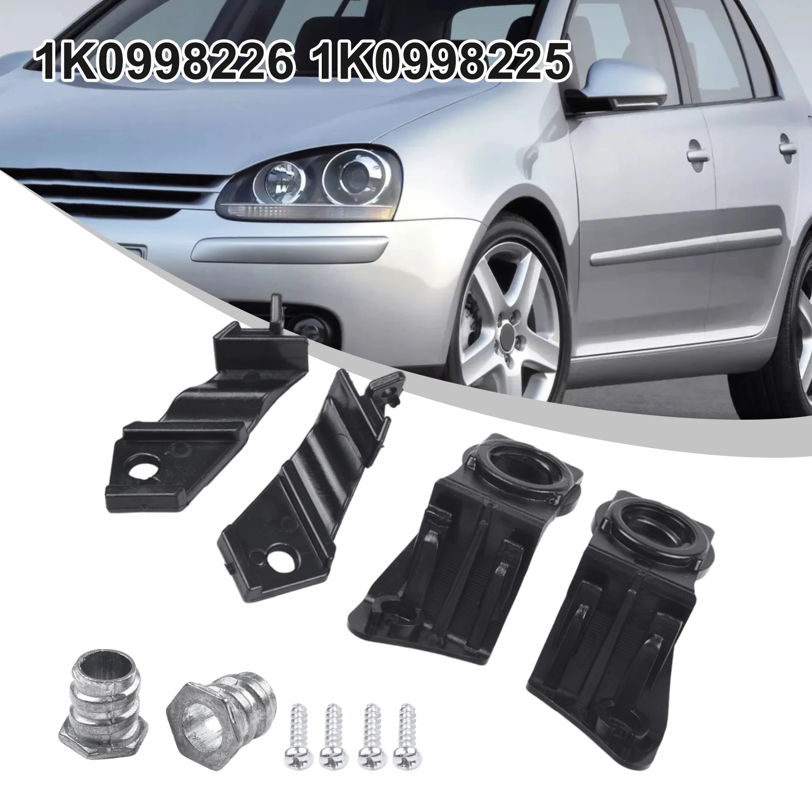 Car HEADLAMP HEADLIGHT BRACKET For GOLF For MK5 03-09 HEADLAMP HEADLIGHT BRACKET TAB REPAIR KIT R+L SIDE