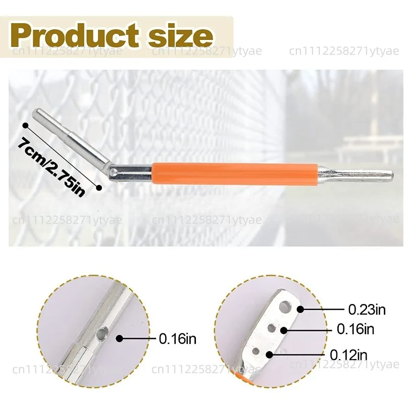 3 Hole Fence Wire Winder Tool Multi Function Wire Bender Heavy Duty Fencing Tool For Farm