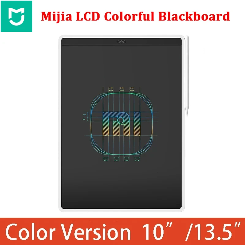 Mijia LCD 칠판 컬러 버전, 컬러 필기, 먼지 및 잉크 그리기 없음, 어린이용 학습 메시지 보드, 10/13 인치