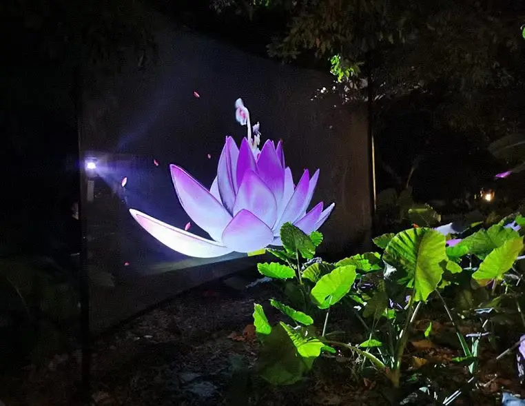 3D Holographic Gauze Hologram Mesh Screen Pepperscrim Projection Holo Gauze Holographic Projection for Stage Show Music Concert