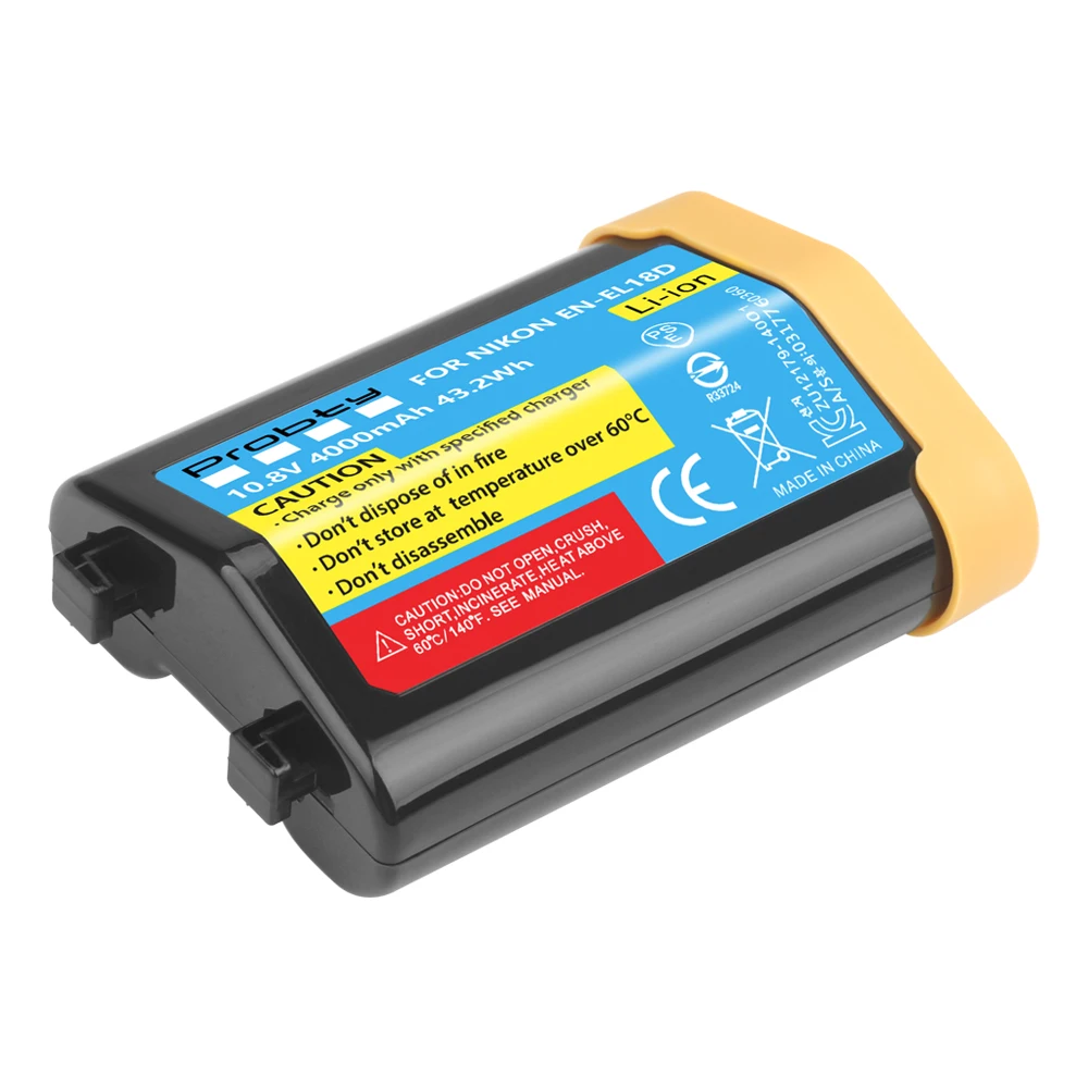 EN-EL18d ENEL18d EN-EL18D Battery+LCD Smart Rapid LCD Dual Charger For Nikon Z9 D4 D4S D5 D6 D800 D850 D500