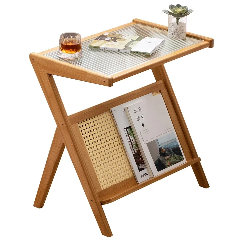 

Coffee Table Cabinet Small Table Tea Room Mobile Living Room Home Cup Set Tea Making Table Simple Modern