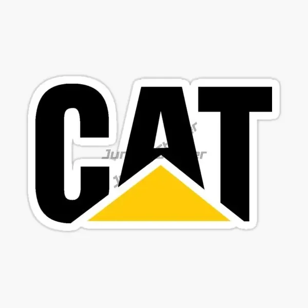 Caterpillar CAT Logo Graphic Hot Sale Direct Selling Drop Shipping Vinyl Sticker Excavator Forklift Window Truck Camper Helmet