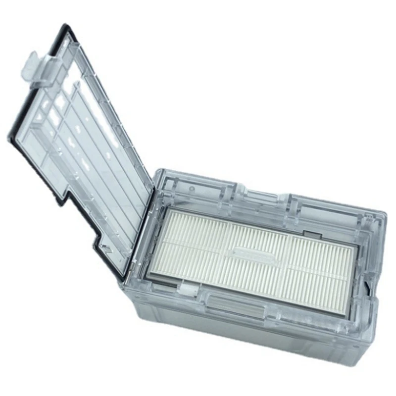 Adecuado para barredora y recogida automática de polvo Roborock S7, caja de polvo especial para pila de recolección de polvo (con filtro)