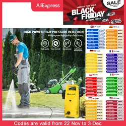 5000 W elektrischer Hochdruckreiniger 350 Bar/5000 PSI Power Jet Wash Terrassenwagen mit einer Durchflussrate von 5 l/min. Elektrischer Hochdruckreiniger