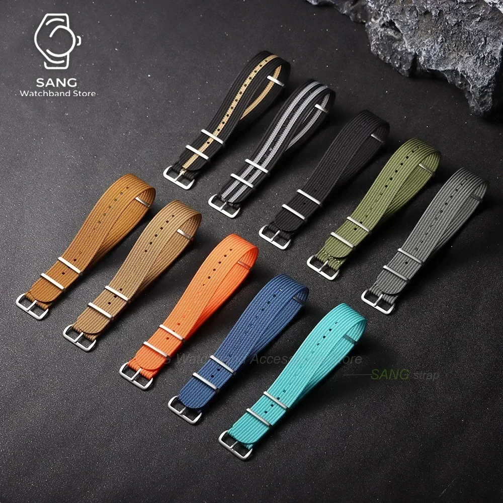 18 mm, 19 mm, 20 mm, 22 mm, geripptes Premium-Nylon-Uhrenarmband für Omega, Militär- und Freizeitarmband für Seiko, Army Sport, Ersatzarmband – Detail 15