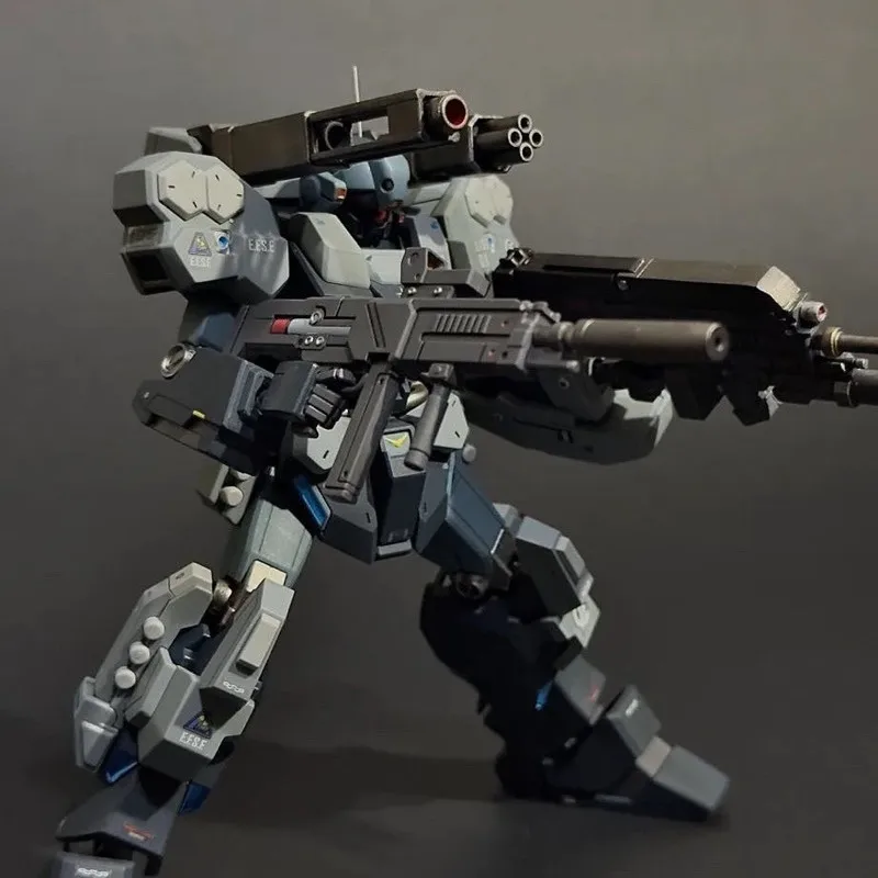 BAOBAO HG RGM-96X Jesta Cannon Action Figure - Kit de modelo de montagem em escala 1/144 U.C.0096 Anime colecionável para presentes de aniversário