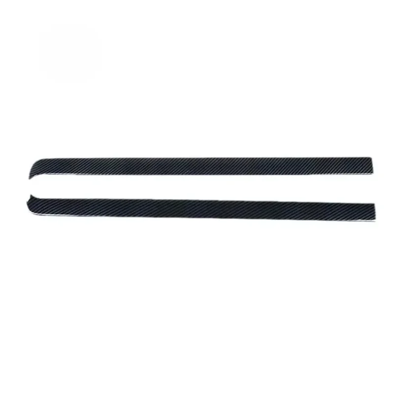 

For Tesla Model 3 Real Dry Carbon Fiber center console instrument panel cover air outlet decoration parts interior Accessories
