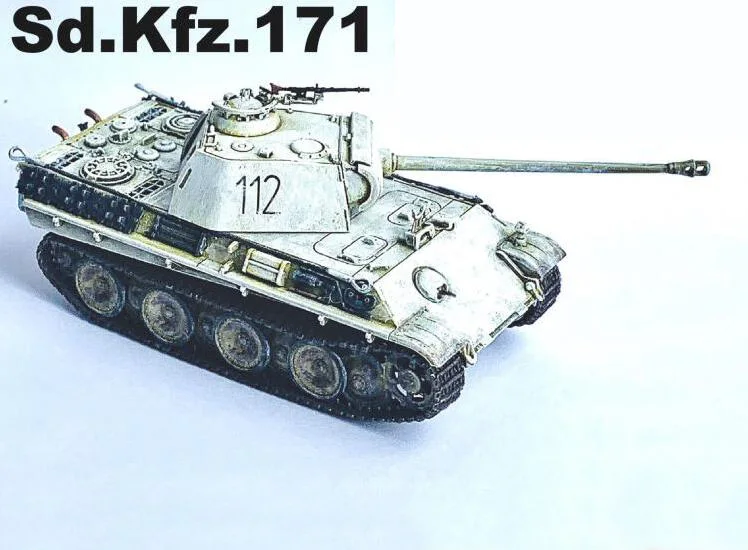 1/72 German DG63208 Sd.Kfz.171 G-type model early type  Finished product collection model