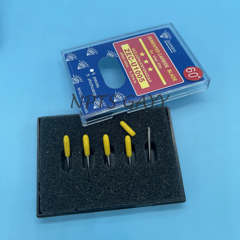 Coltello a lama in carburo cementato Pcut per Pcut CT1200 CT630 CT900 Coltello da taglio per plotter Coltello per incisione con lama 30/45/60 gradi