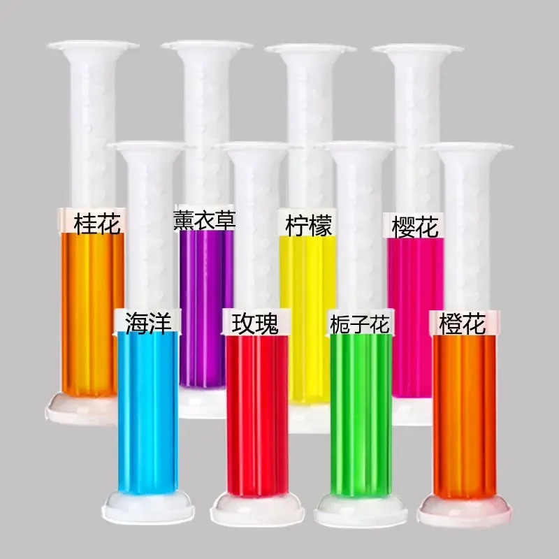 New Needle Design Toilet Gel Stamp Flower Shape Toilet Fragrance Deodorant Odor Removal Multi Flavors Bathroom Cleaning Supplies