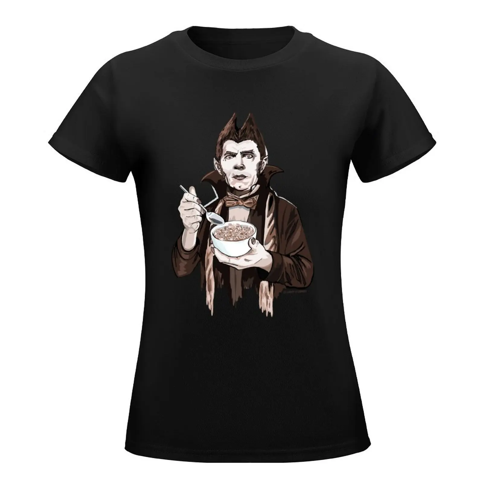 Bela Lugosi as Count Chocula T-Shirt summer top tops woman t shirt