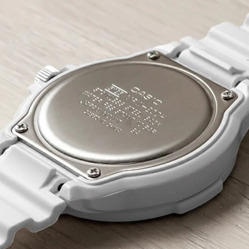 ساعة كاسيو للجنسين، ساعة كوارتز تناظرية أنيقة مقاومة للماء للرجال والنساء والطلاب