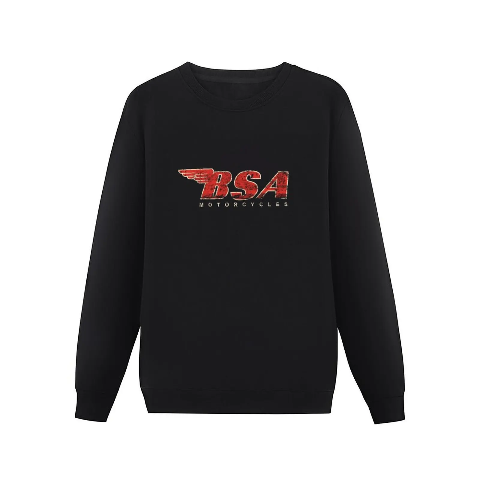 BSA Motorcycle Distressed Design Logo T Shirt Pullover Hoodie winter clothes clothes for men sweatshirts for men