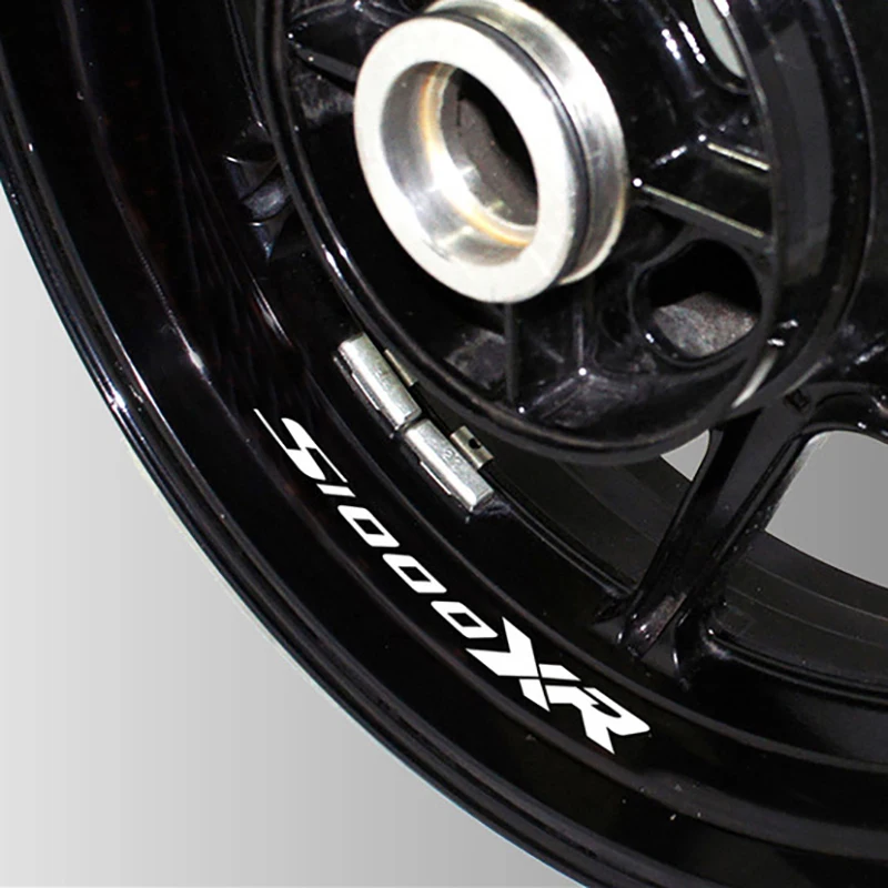 NEW For S1000XR s1000xr S 1000XR 8 x Motorcycle Inner Ring Wheel Sticker Decal Stripes Rim Tire Protection Stickers Waterproof