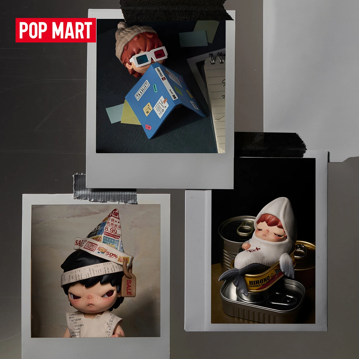 【UK】POP MART Hirono Tamed Wildgrass Series Figures 1/12PCS ox Blindbox Collectable Figure Cute Gift Mystery Boxes