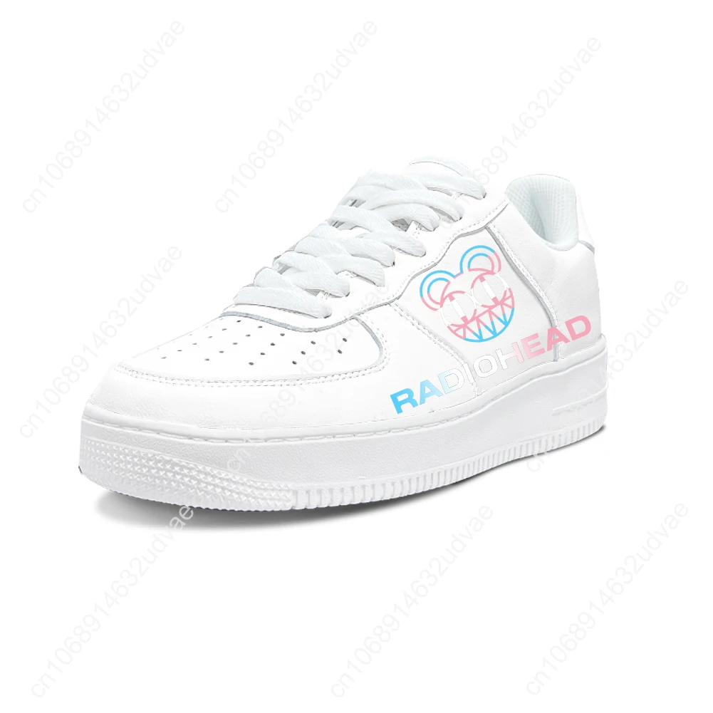 

Radiohead Casual Shoes Platform Shoe Sneakers Mens Womens Teenager Flats Custom Made Sneaker 3D Graffiti Kateboarding Footwear